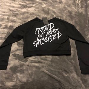 Alphalete cropped PBNS sweatshirt